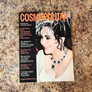 1969 COSMOPOLITAN Magazine, August 1969, Elizabeth Taylor Cover, 158 Pages